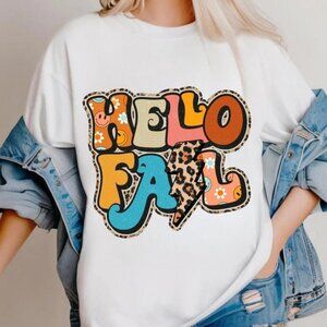 Fall Words Shirt, Women's Fall Shirt, Autumn Shirt